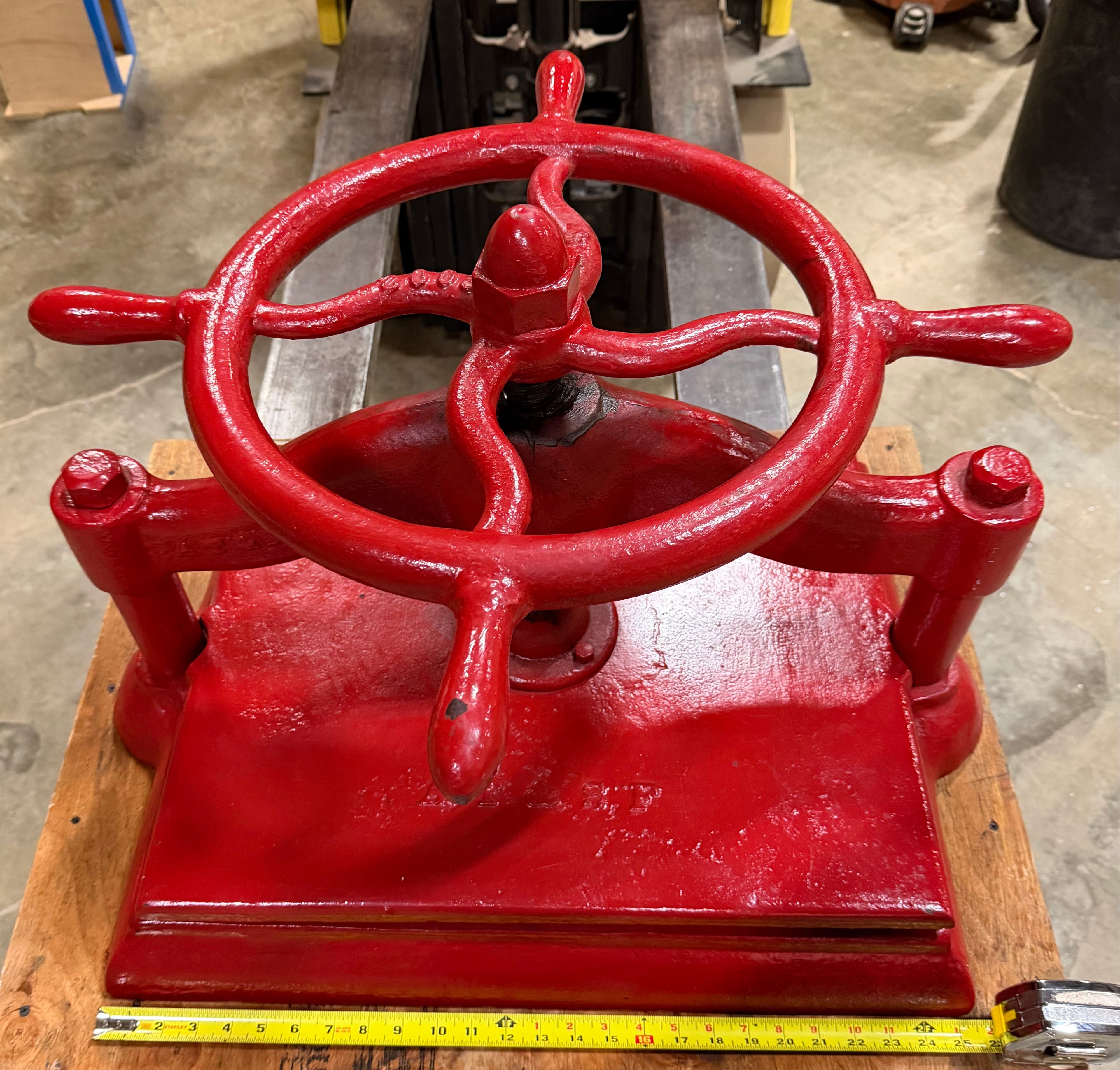 Large Nipping Press A.T. & S.F.
