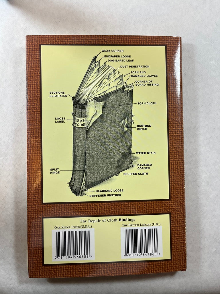 The Repair of Cloth Bindings Arthur W Johnson