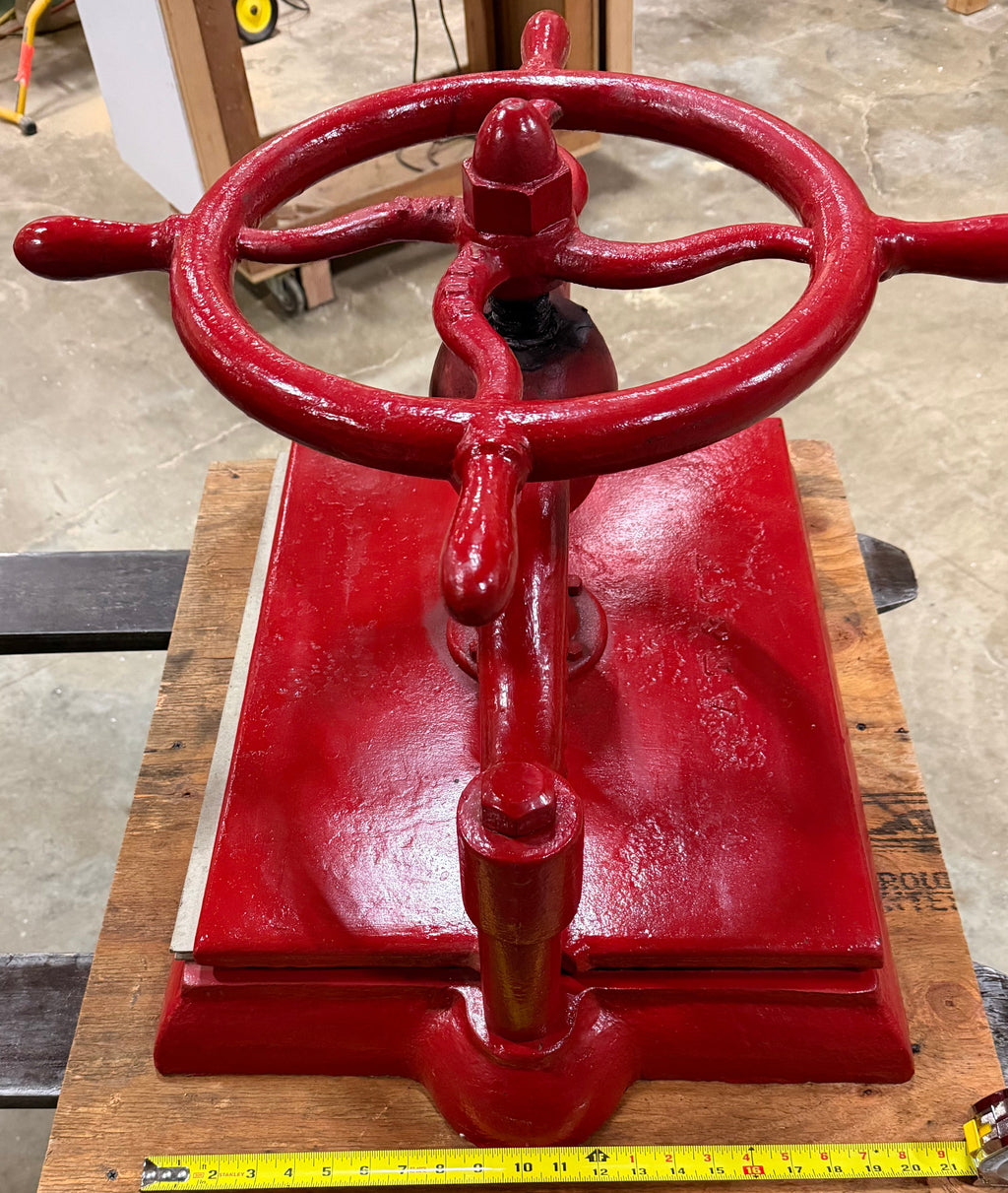Large Nipping Press A.T. & S.F.