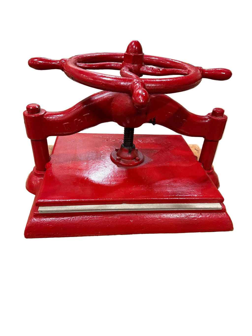Large Nipping Press A.T. & S.F.