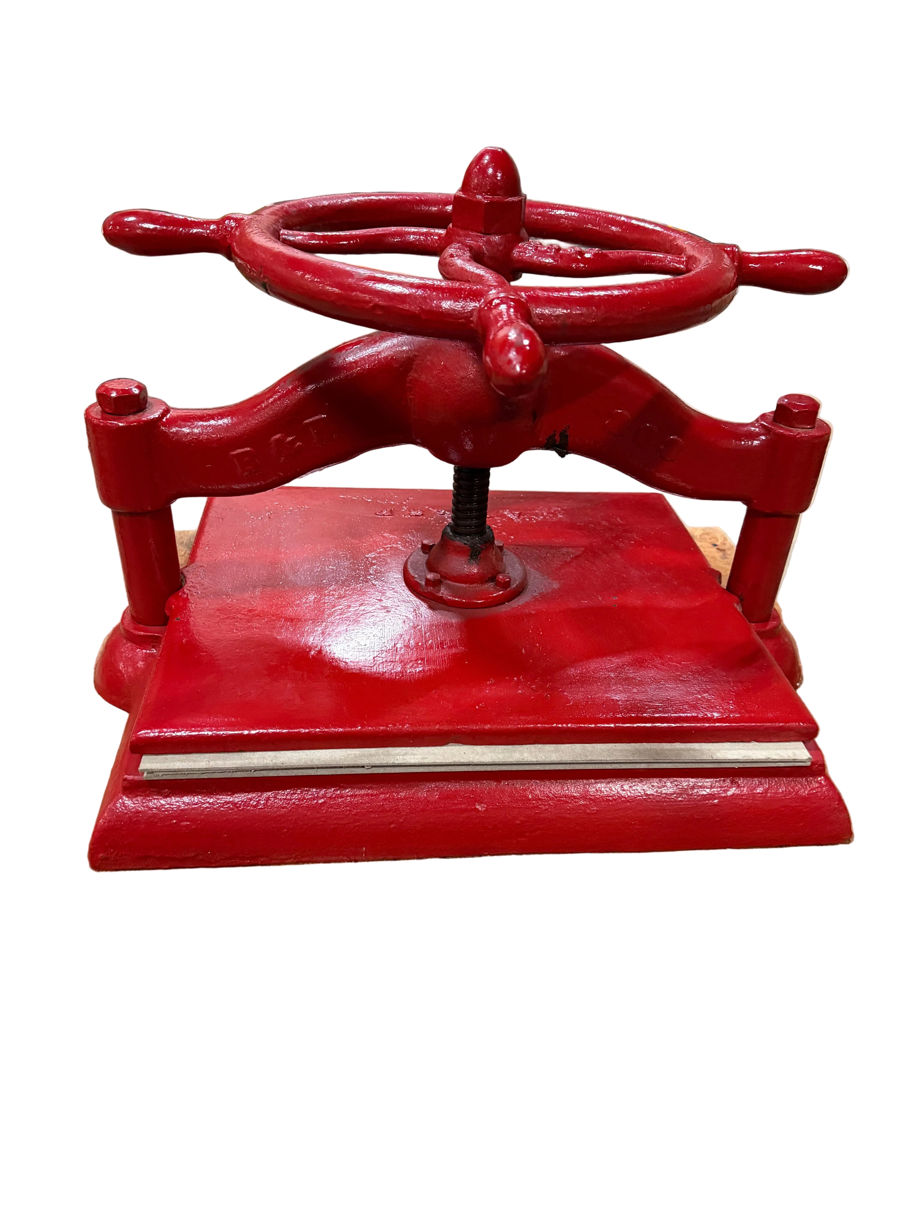 Large Nipping Press A.T. & S.F.