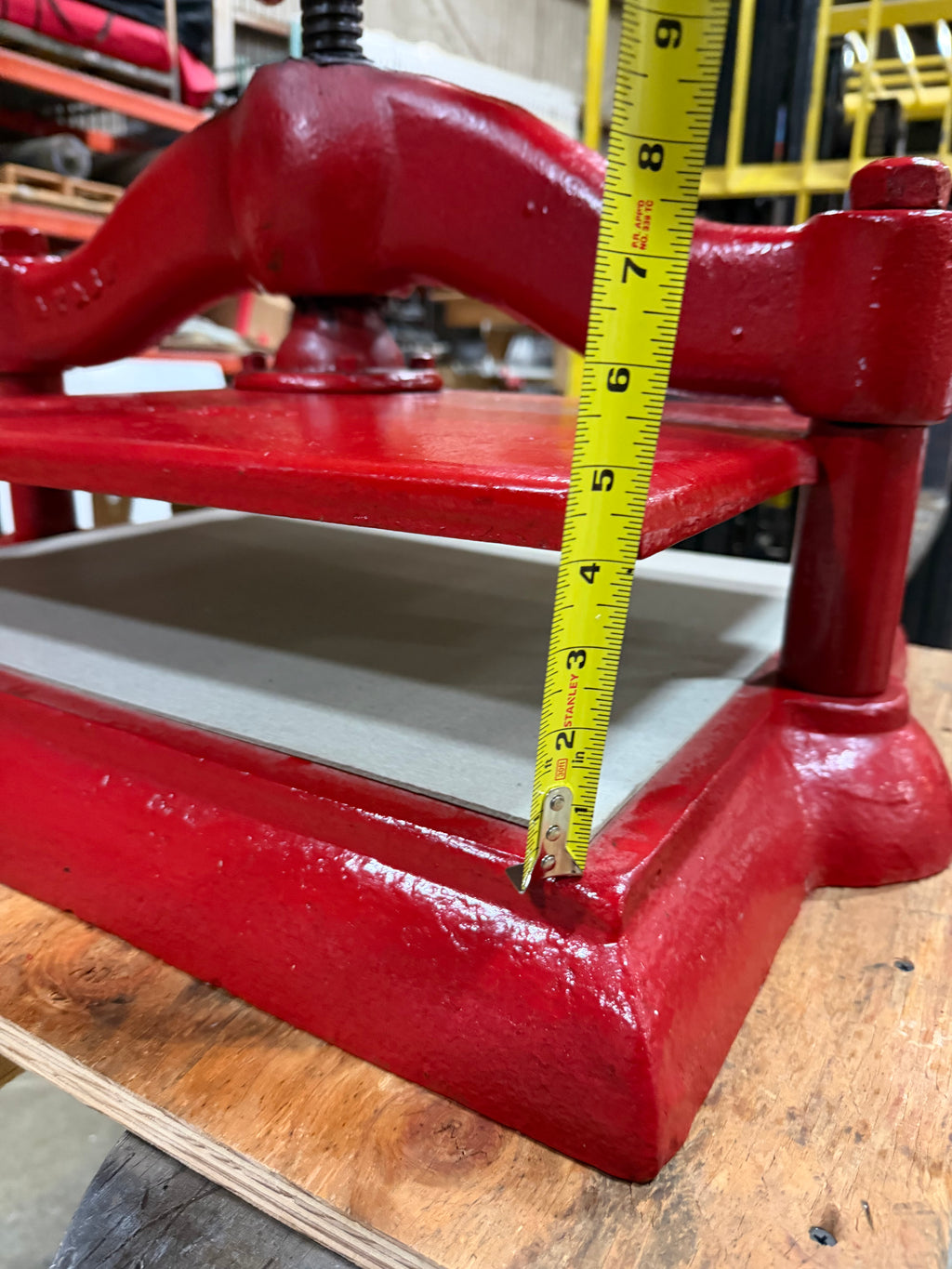 Large Nipping Press A.T. & S.F.