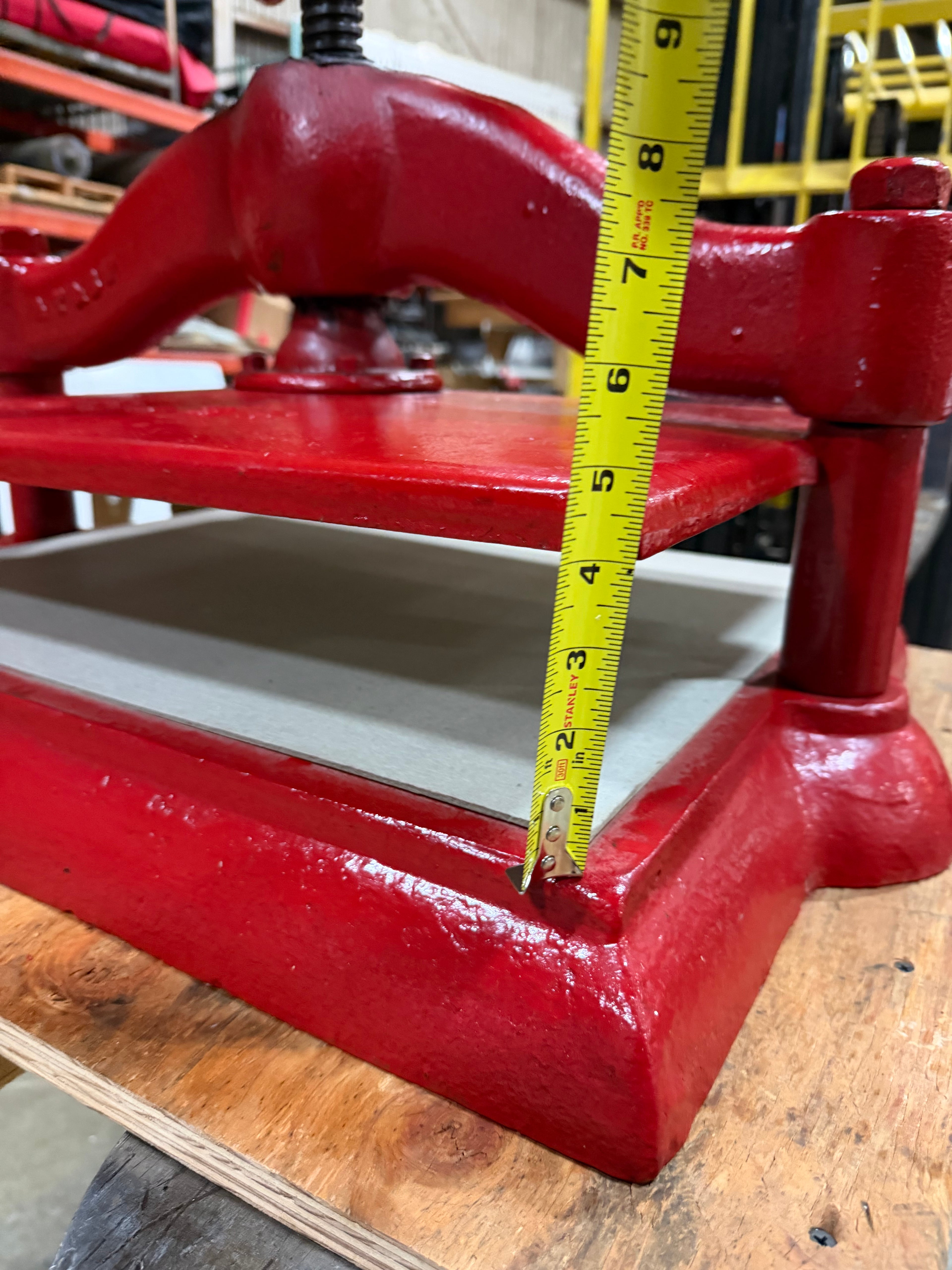 Large Nipping Press A.T. & S.F.